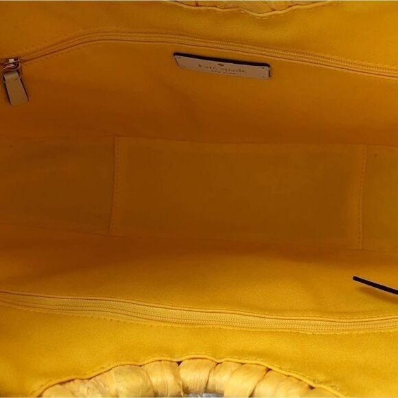 Kate Spade Lemon Medium Tote picnic perfect yellow - Picture 4 of 10